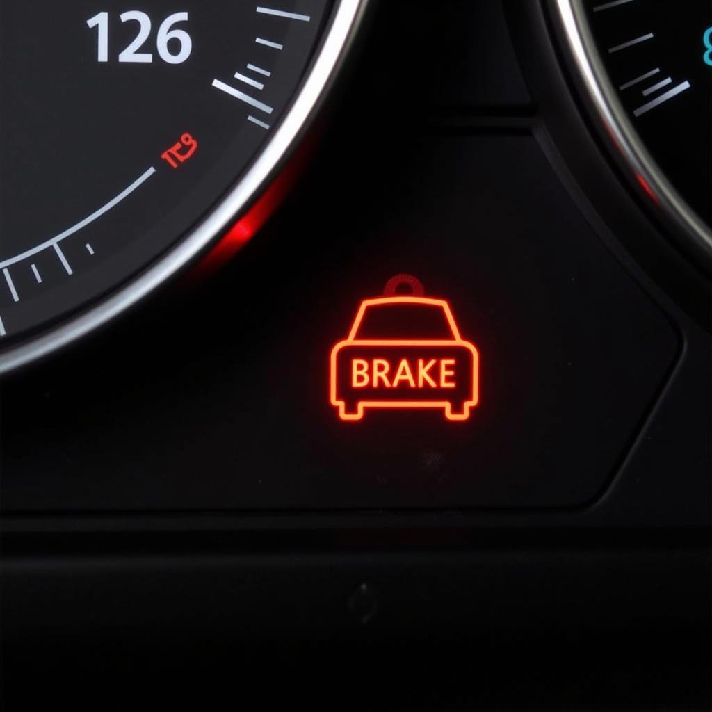 Mini Cooper Brake Warning Light on Dashboard