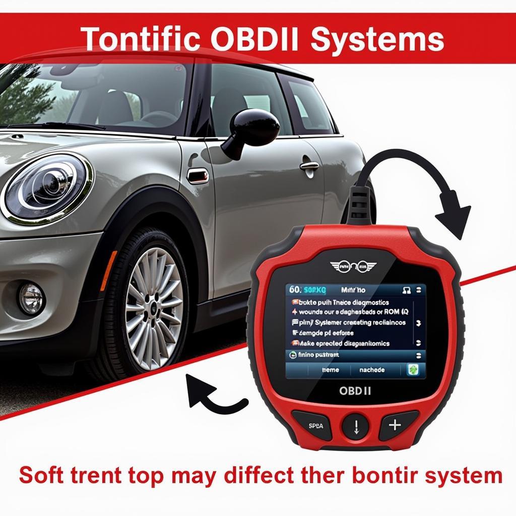 Connecting an OBD-II Diagnostic Tool to a 2018 Mini Cooper