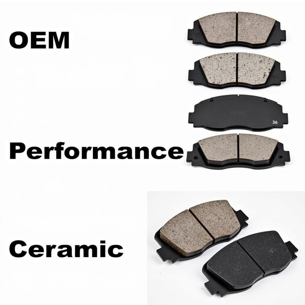 Different brake pad types for mk6 gti