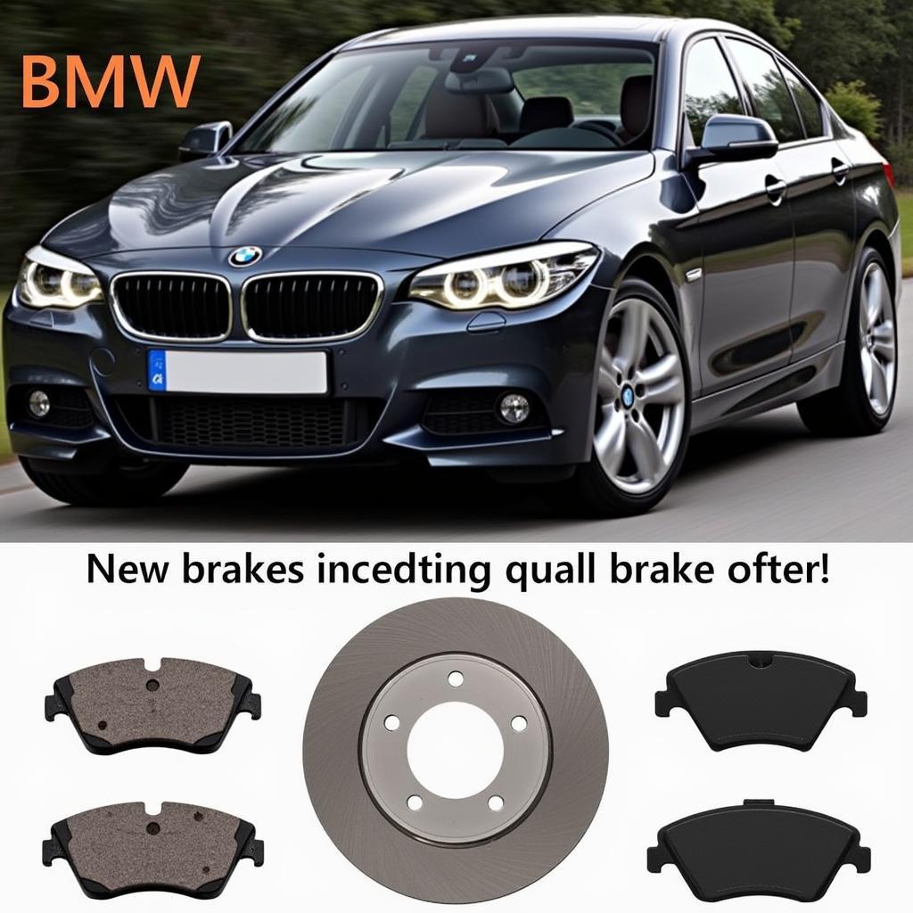 New BMW Brake Pads and Rotors