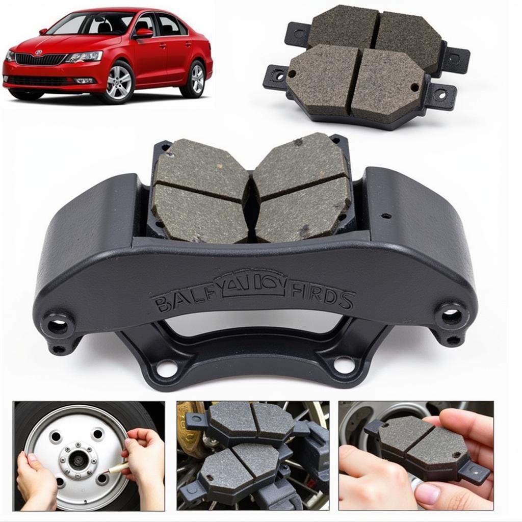 Installing New Brake Pads on Car