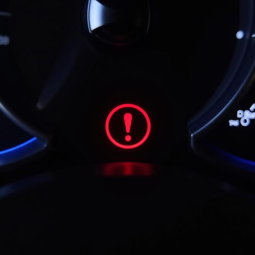 Nissan Leaf Brake Warning Light