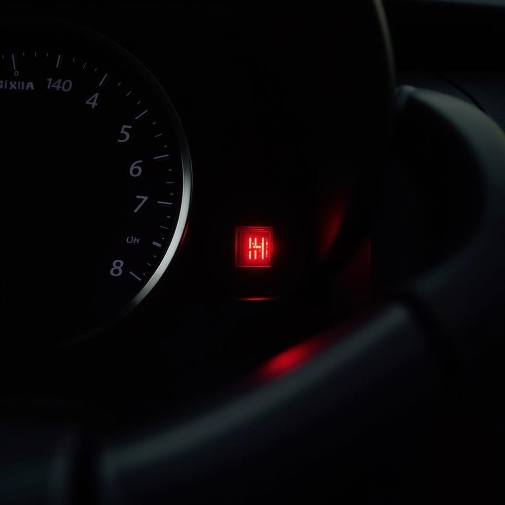 Nissan Maxima Brake Warning Light on Dashboard