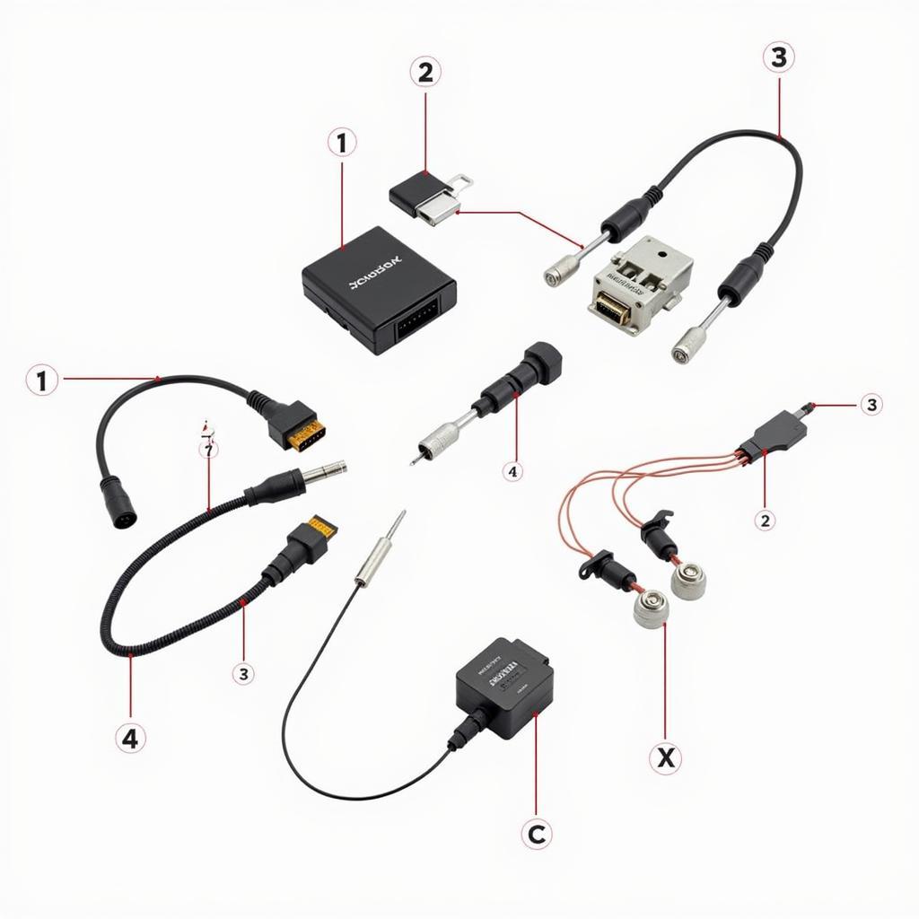 Nissan Qashqai Electronic Parking Brake Components Diagram