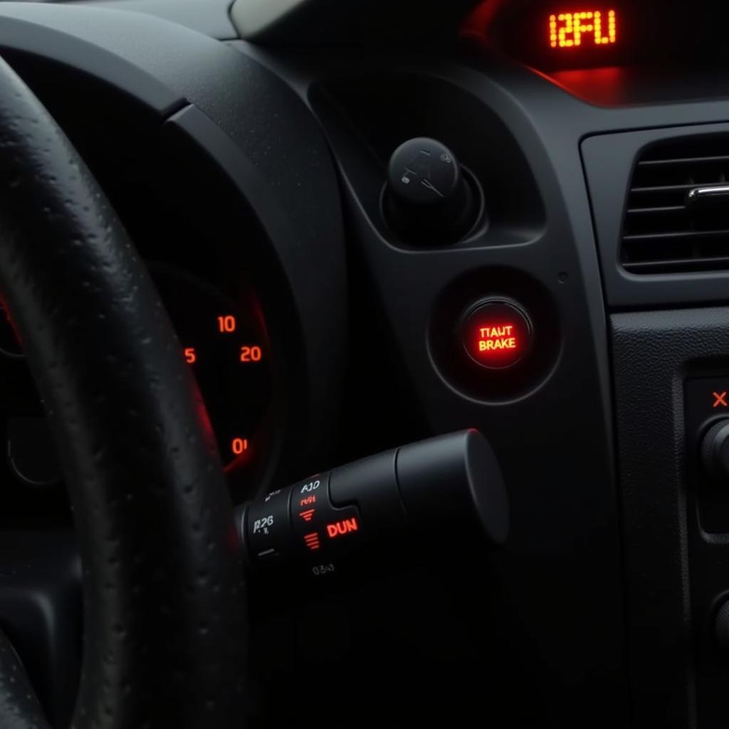 Nissan Versa Brake Warning Light on Dashboard