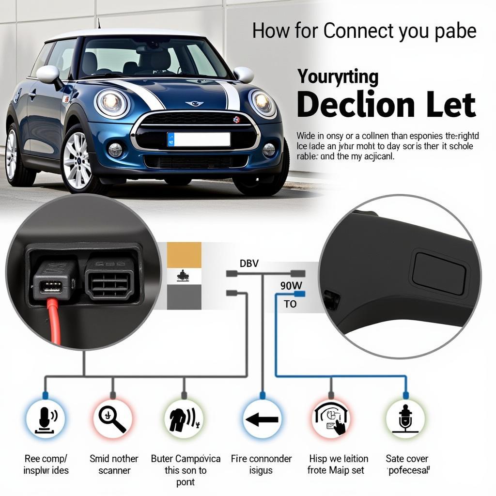 OBD-II Scanner Connected to a BMW Mini