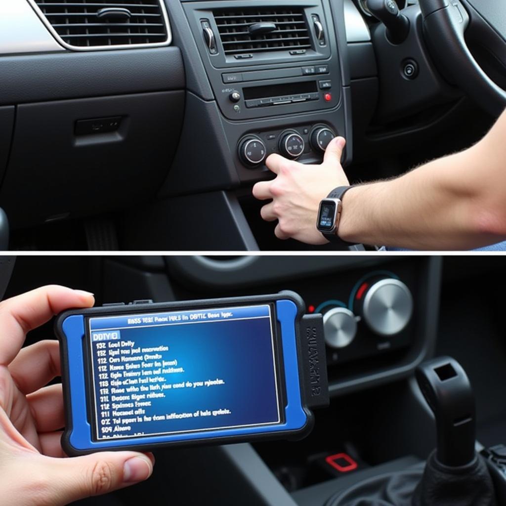 Using an OBD-II Scanner on a Seat Ibiza