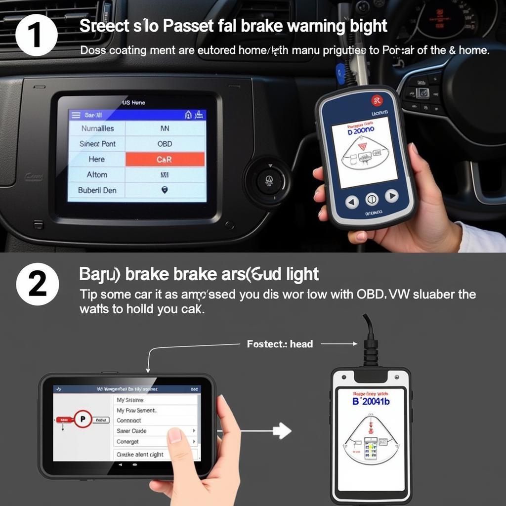 Resetting VW Passat Brake Warning Light with OBD Scanner