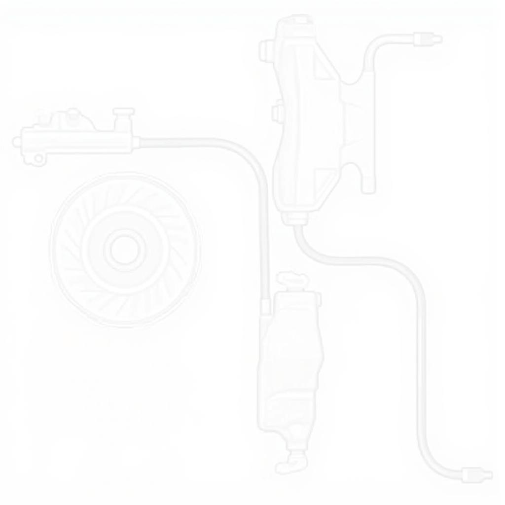 Oldsmobile Intrigue Brake System Components Diagram