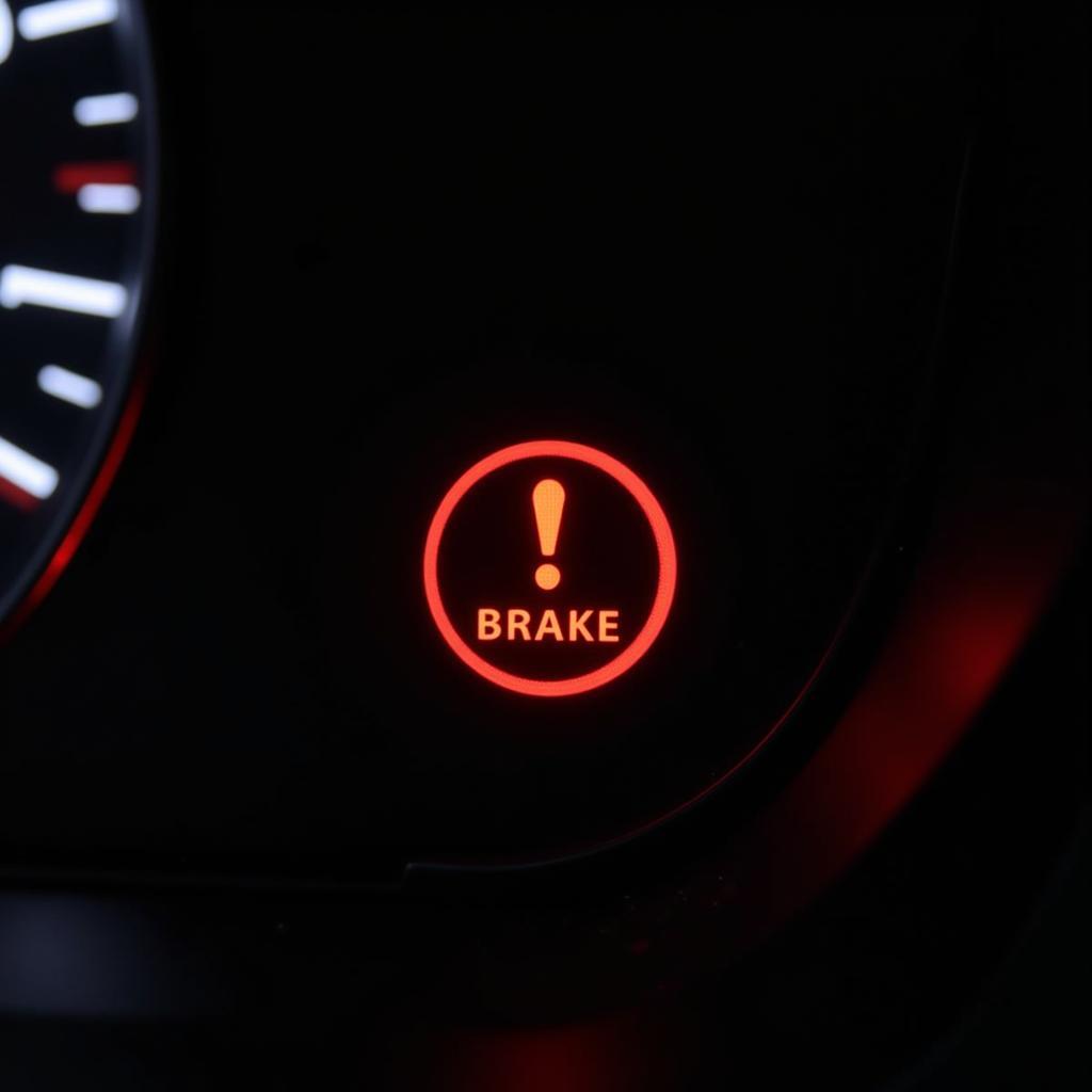 Parking Brake Warning Light on Dashboard