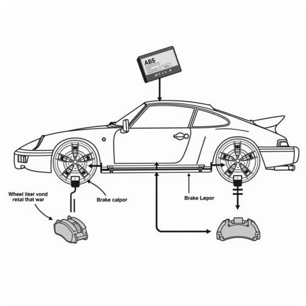 Porsche Brake Distribution System Diagram