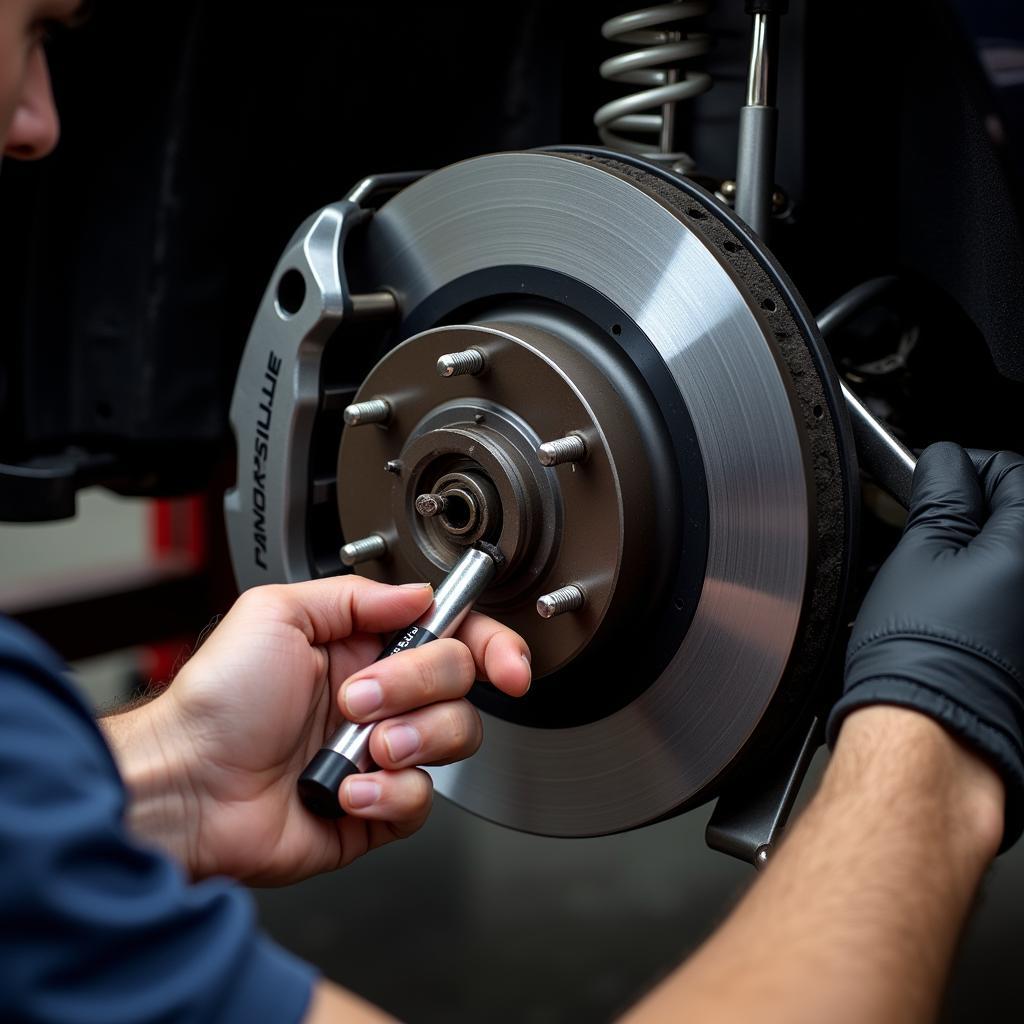 Porsche Brake Inspection