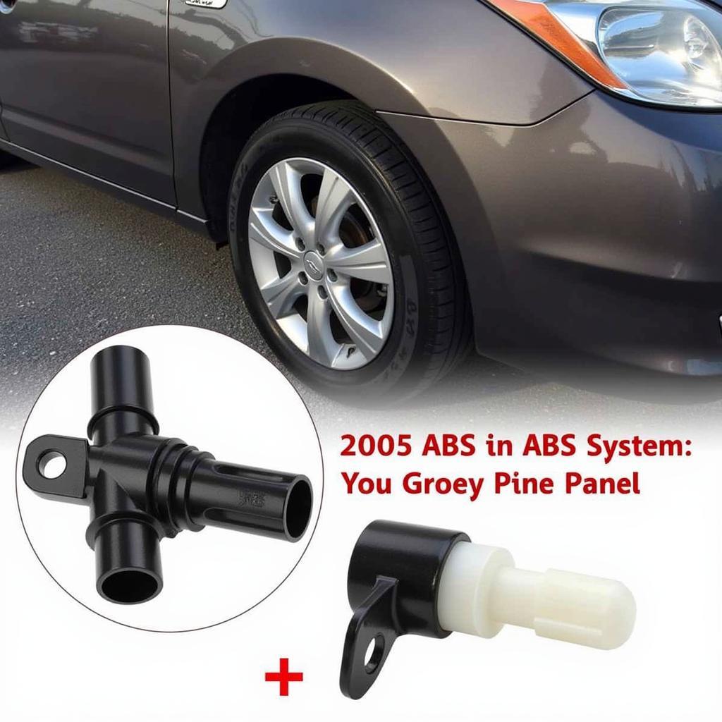 2005 Toyota Prius ABS Wheel Speed Sensor