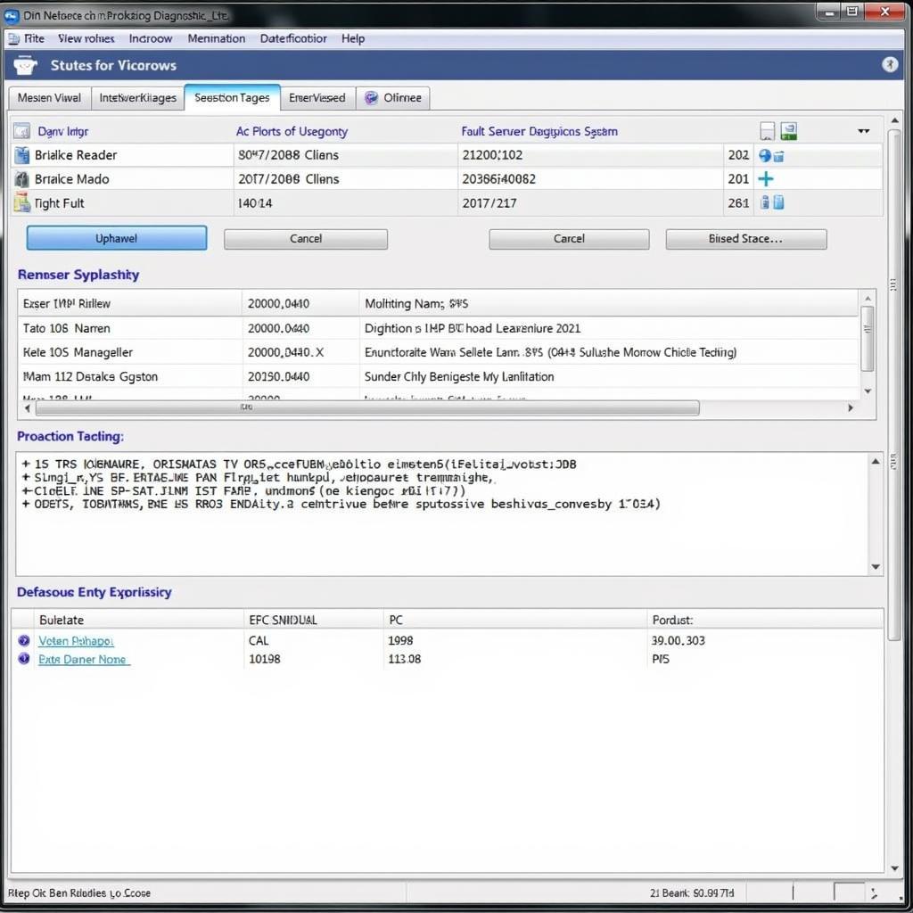 Remote Diagnostic Software Interface