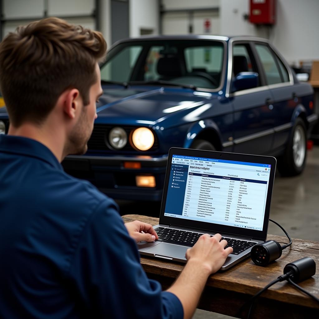 Remote Diagnostics on a BMW