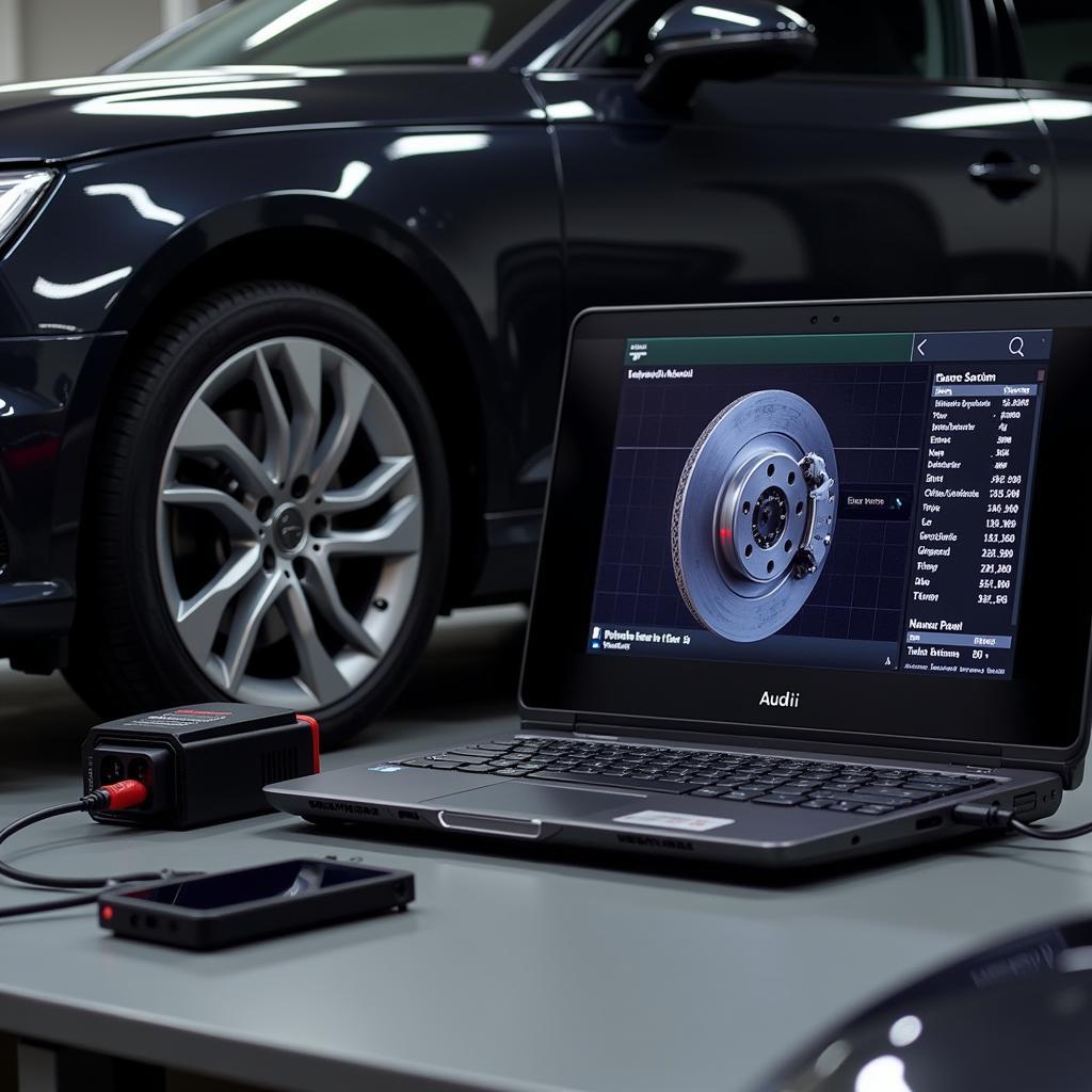 Remote Diagnostics of Audi A4 Brake System