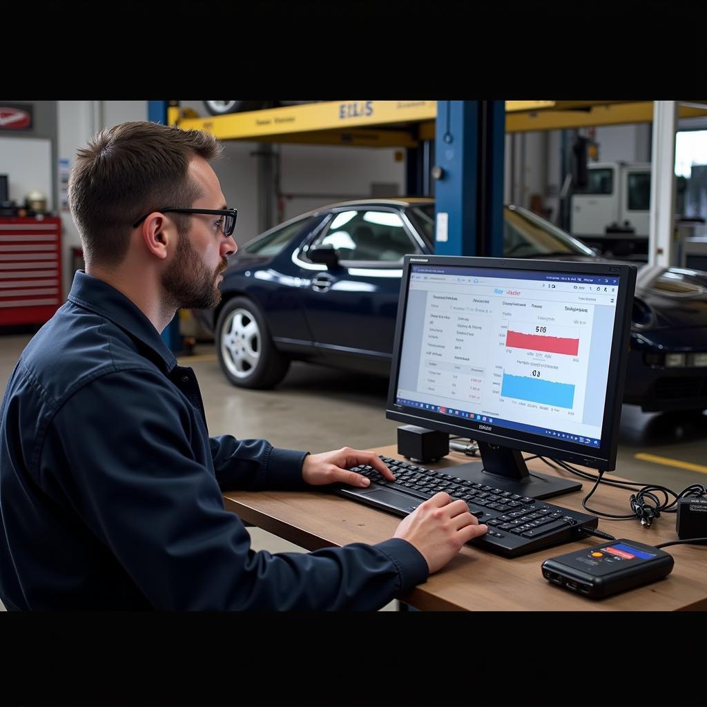 Remote Diagnostics on a Porsche 928