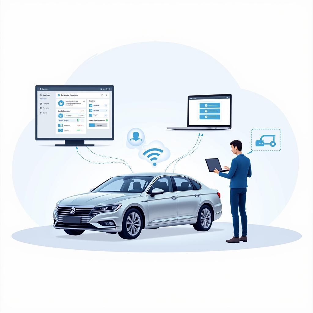 Remote Software Installation VW Passat