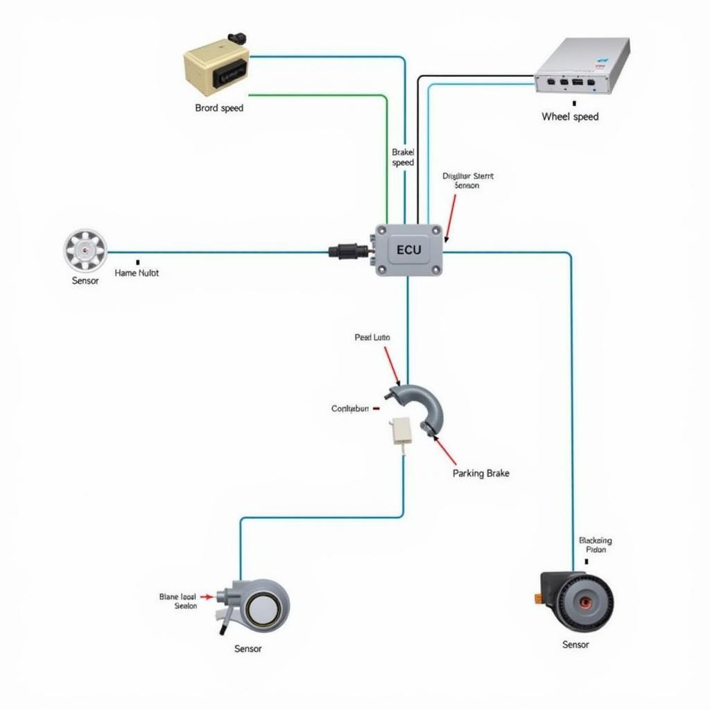 Renault Scenic EPB System Components