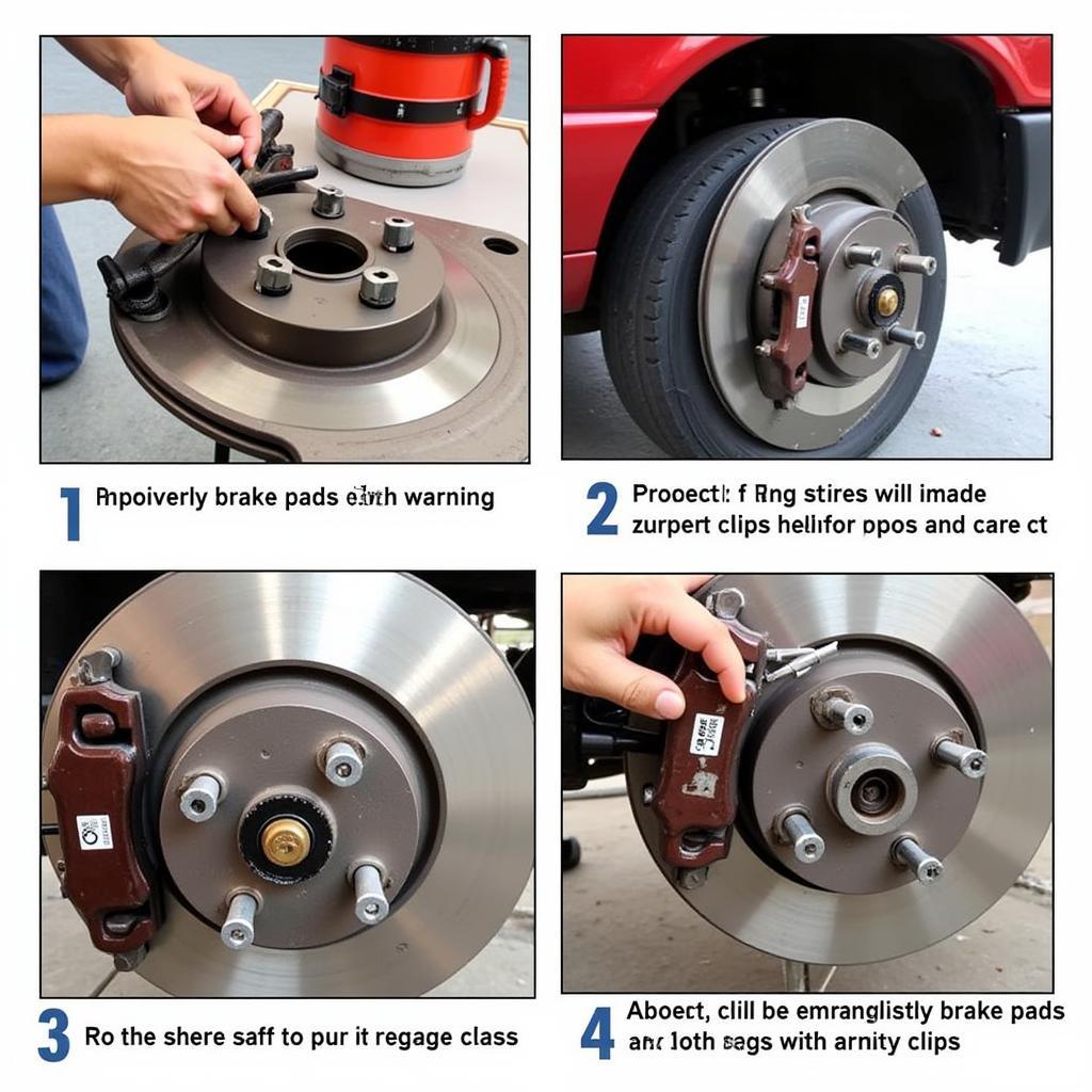 Replacing 1999 Ford Ranger Brake Pads and Clips