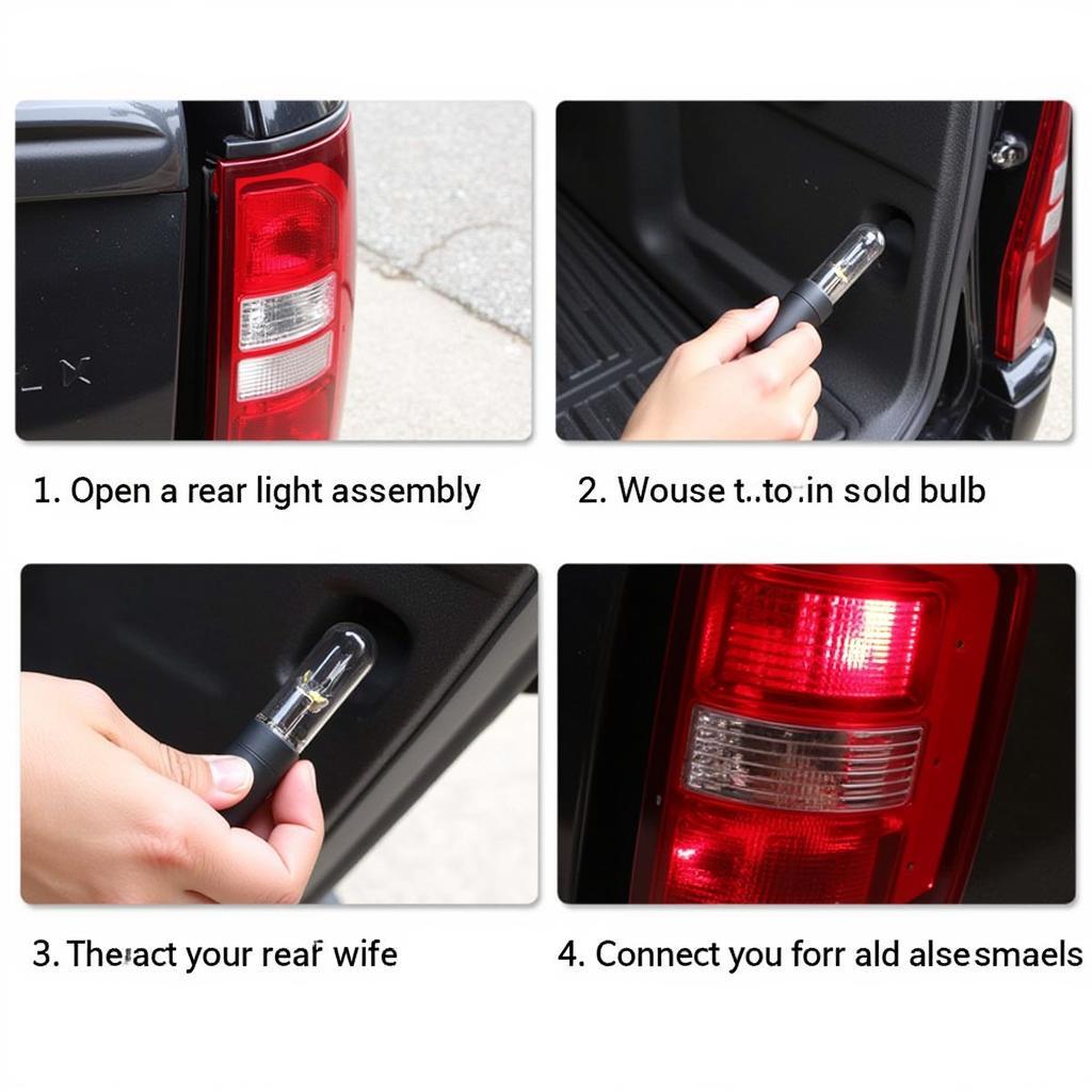 Replacing a Brake Light Bulb