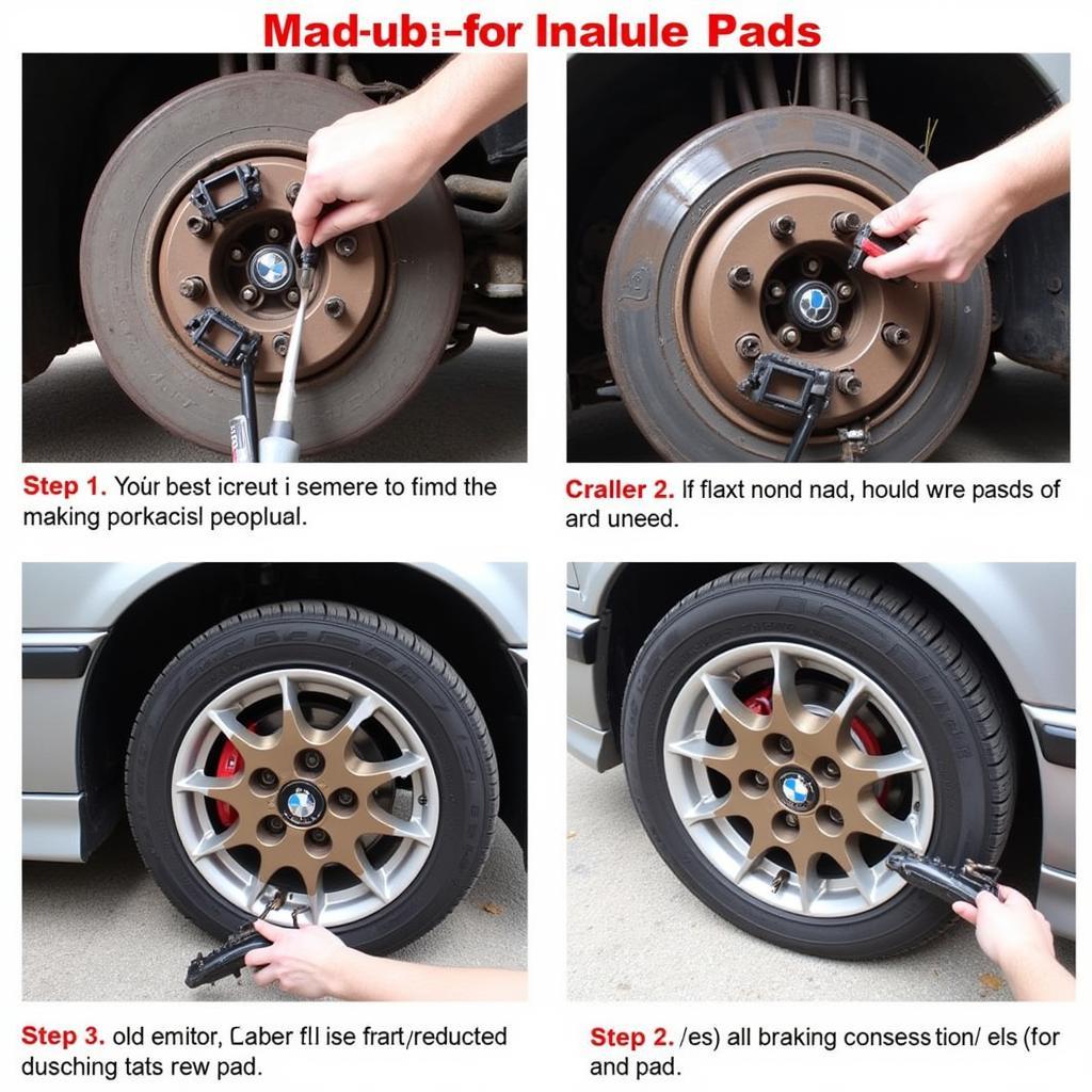 Replacing Brake Pads on a 1998 BMW 3 Series