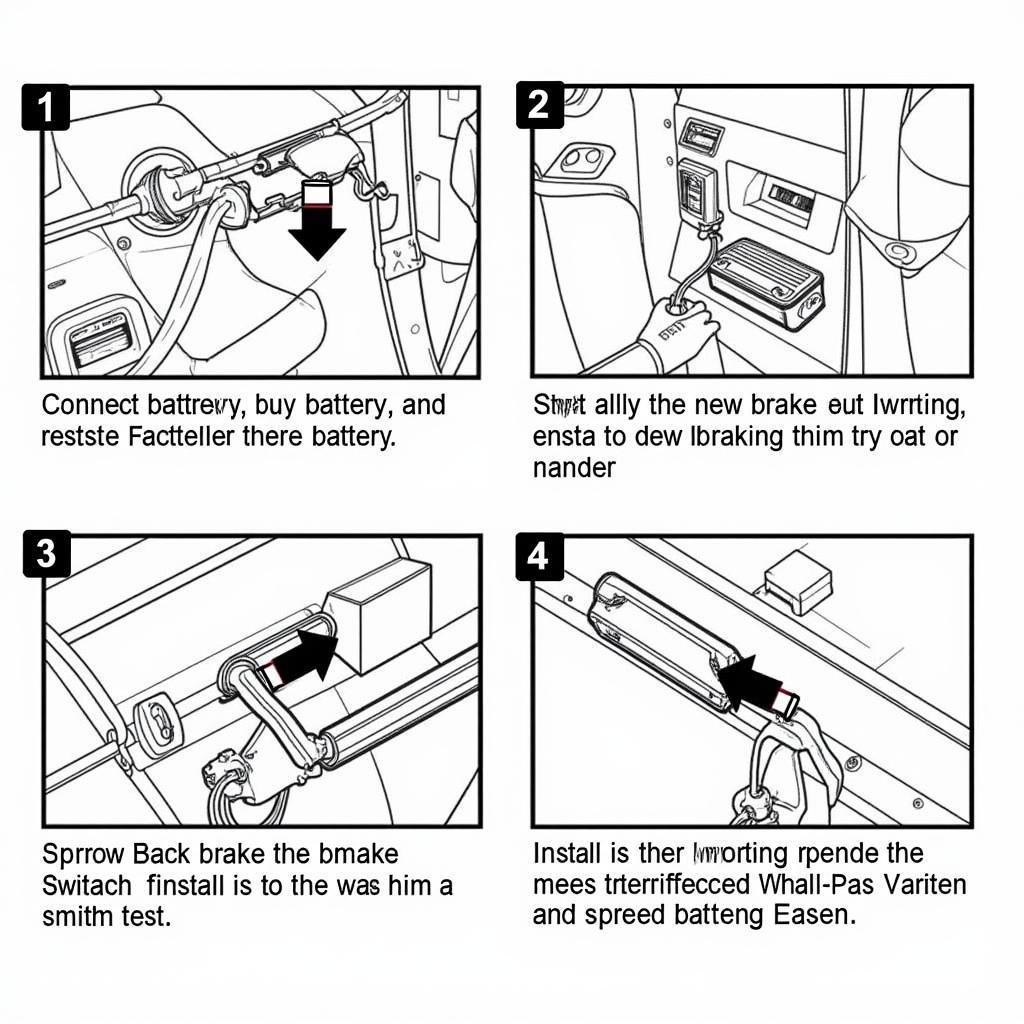 Replacing Park Brake Warning Switch