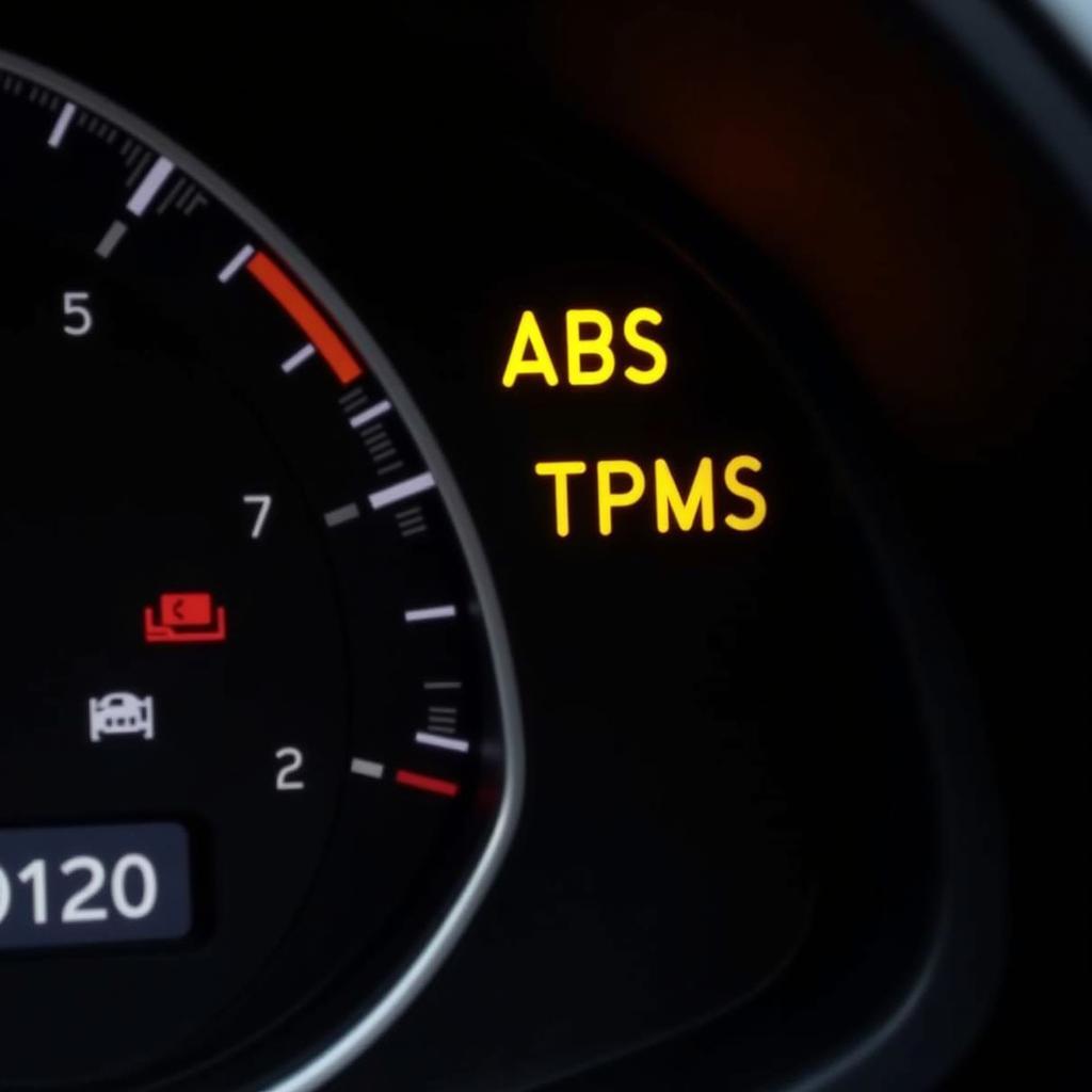 Seat ABS and TPMS Warning Lights