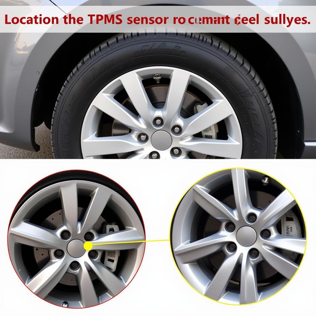 Seat Alhambra TPMS Sensor