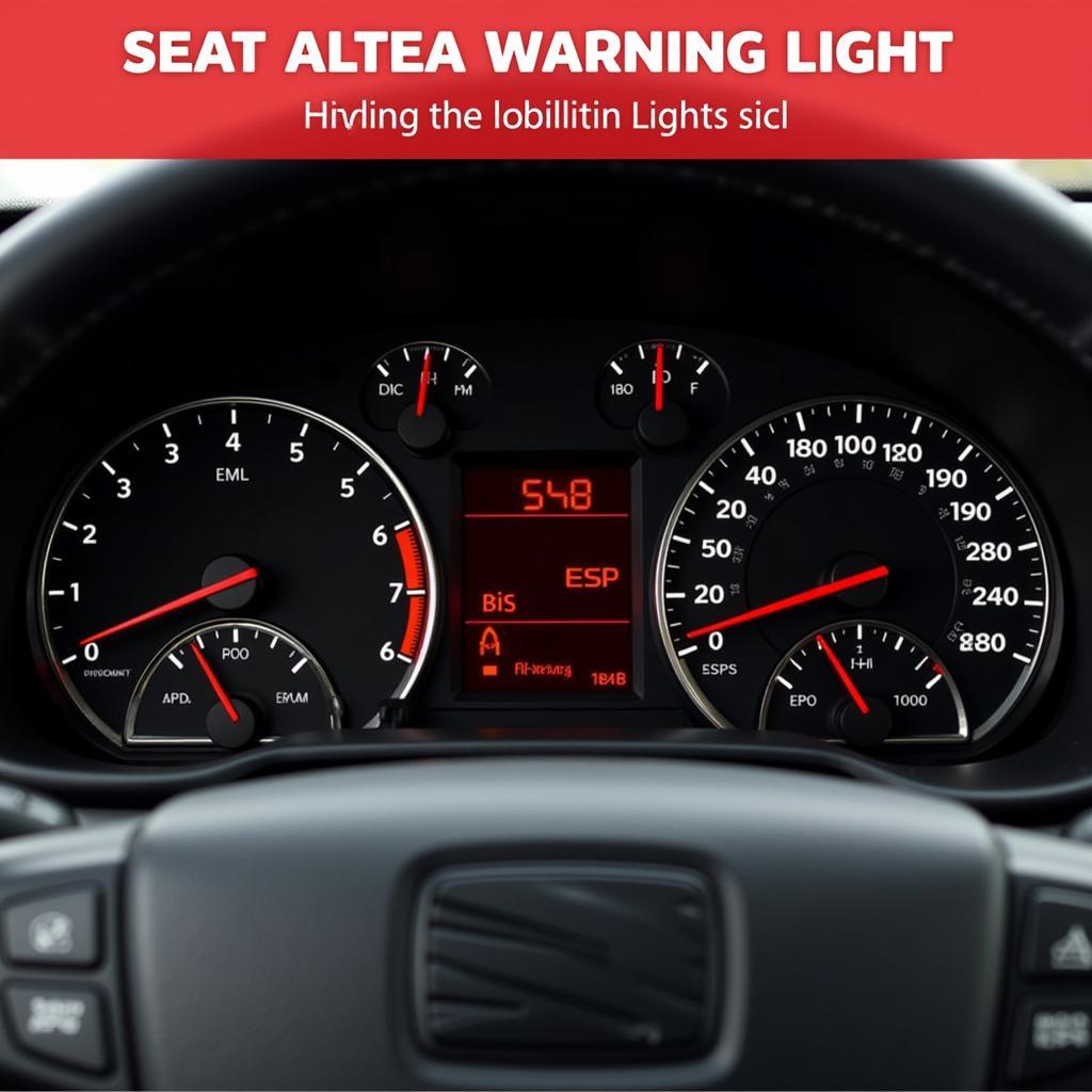 Seat Altea 2005 Dashboard Warning Lights