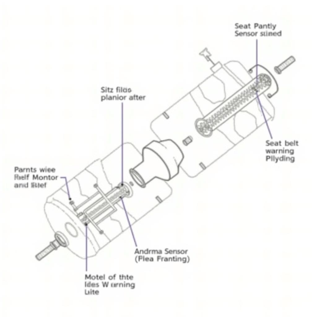 Seat Belt Warning Patent Diagram