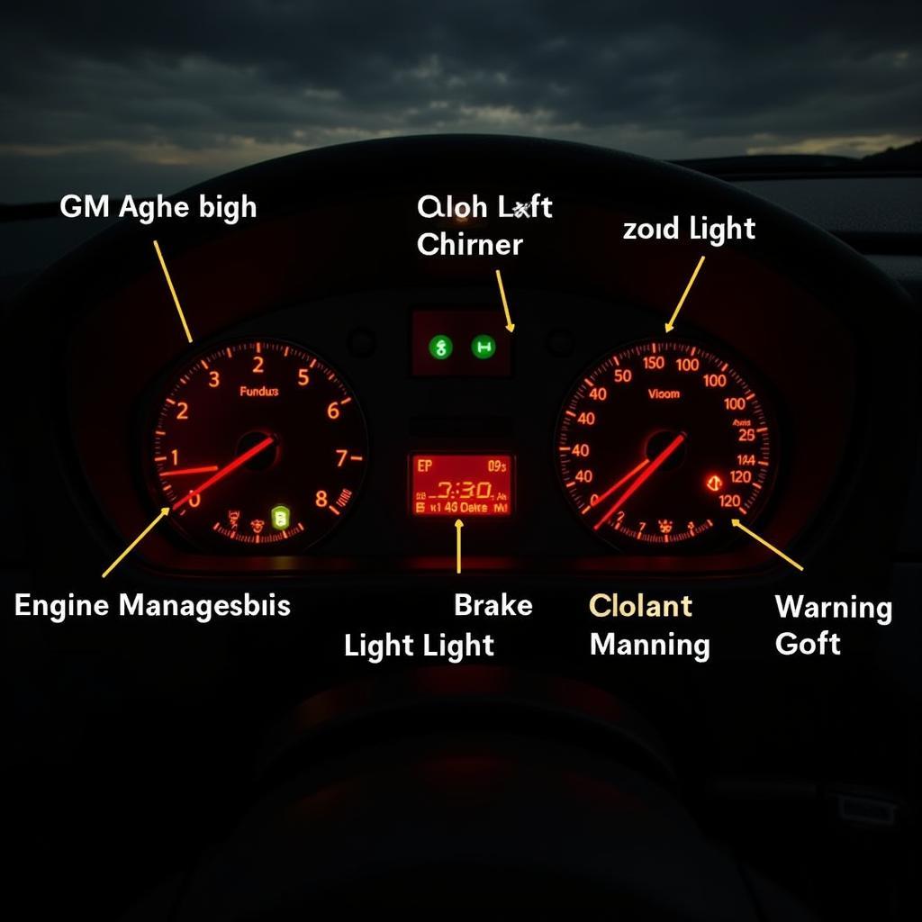 Seat Ibiza Dashboard Warning Lights