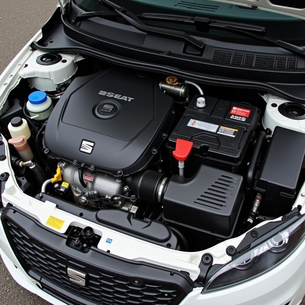 Seat Ibiza Engine Bay