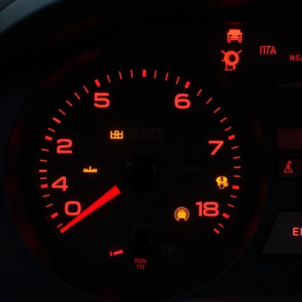 Seat Leon 2010 Dashboard Warning Lights