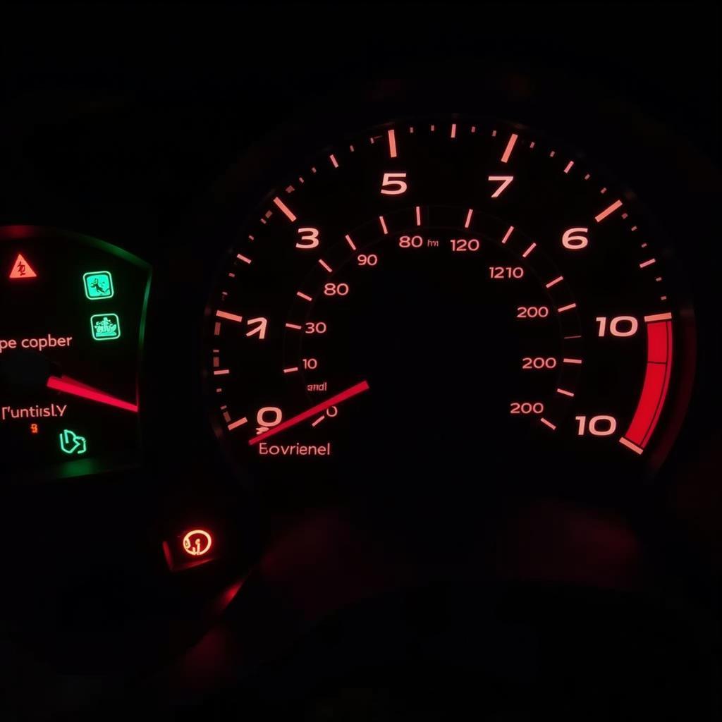 Seat Leon MK2 Warning Lights Dashboard