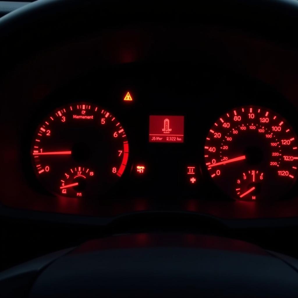 Seat Leon Red Warning Lights