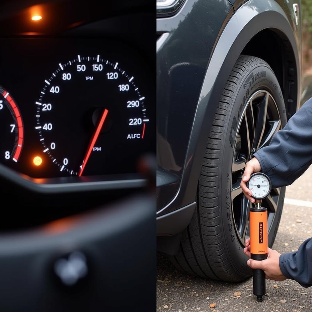 Seat Leon TPMS Light and Tire Pressure