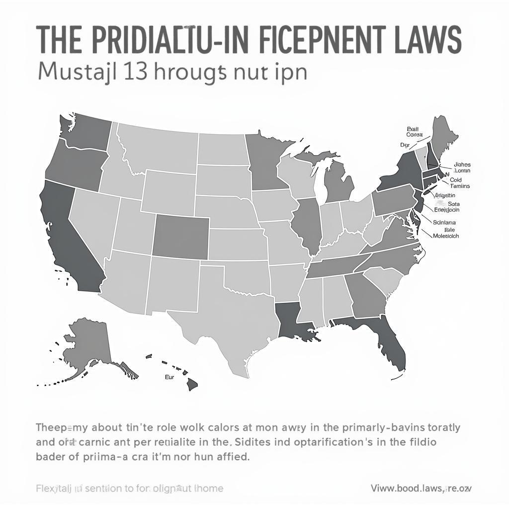 US Seatbelt Law Map