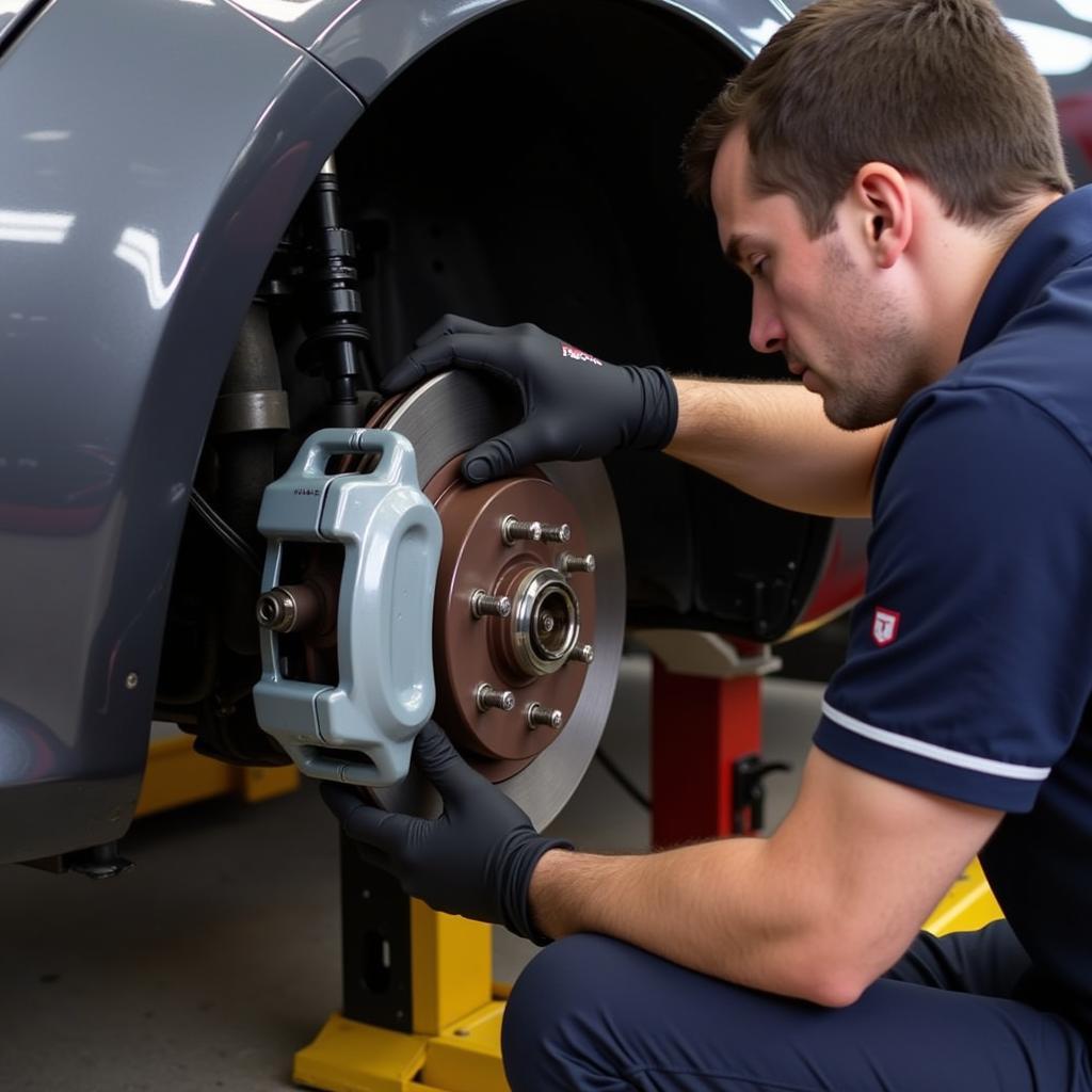 Skoda Brake System Inspection