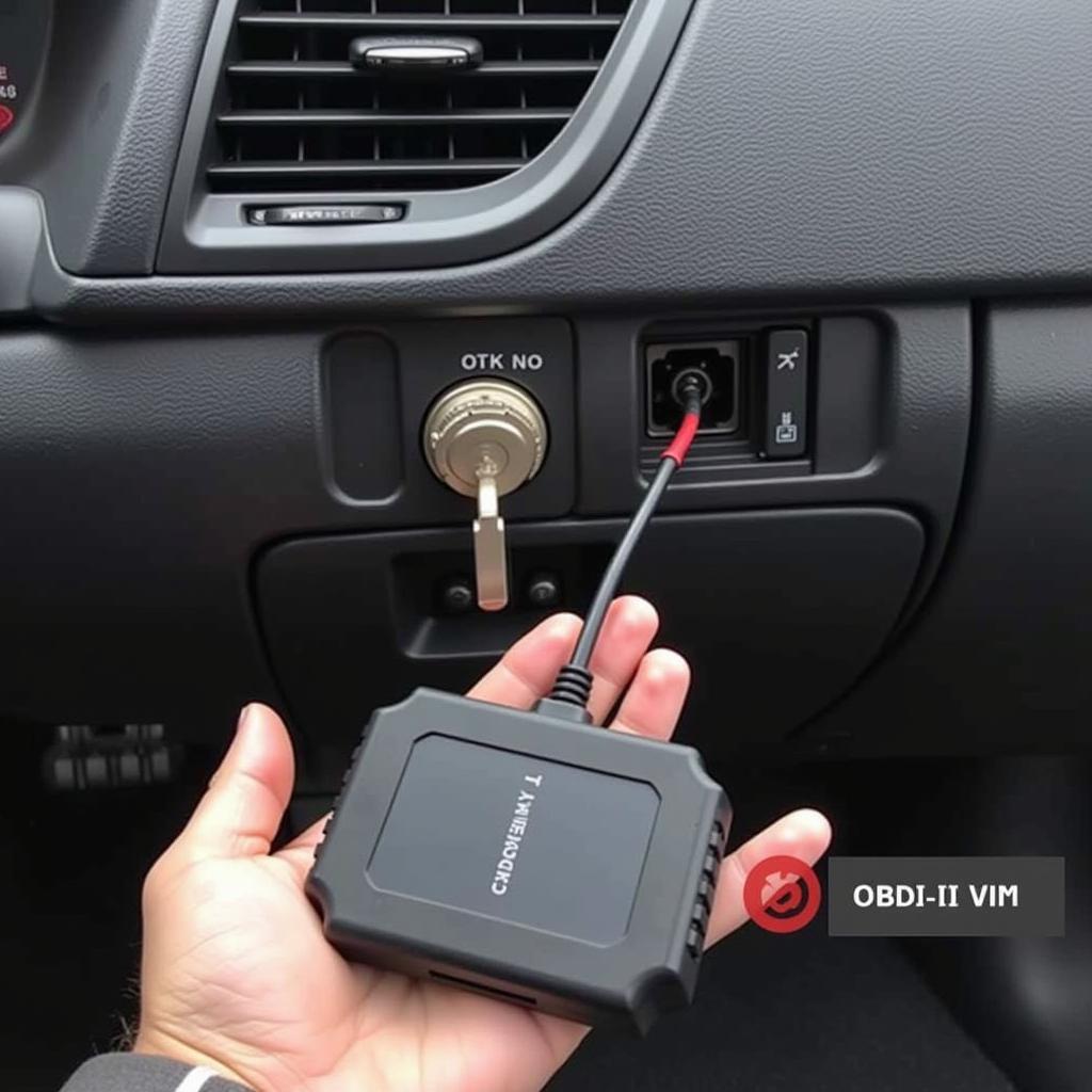 Connecting Techstream to Vehicle's OBD-II Port