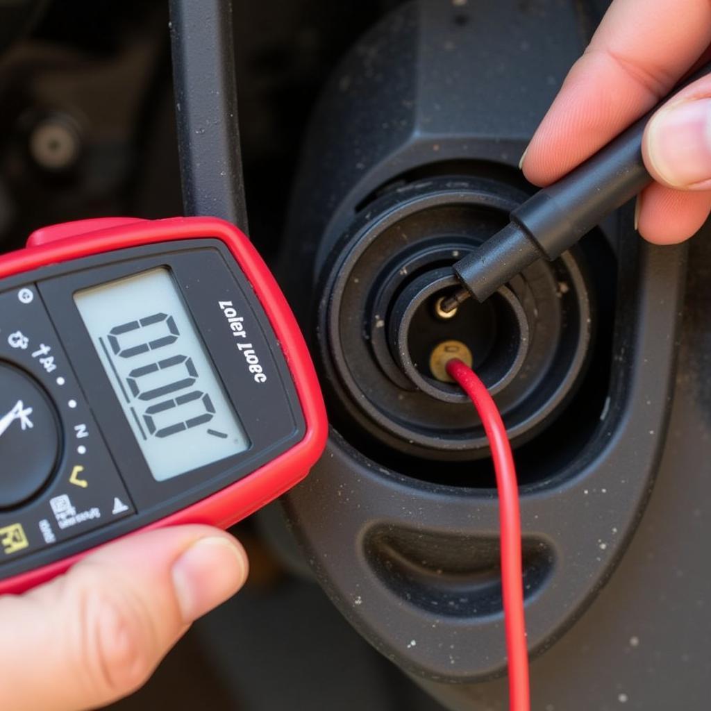 Testing Brake Lights with Multimeter