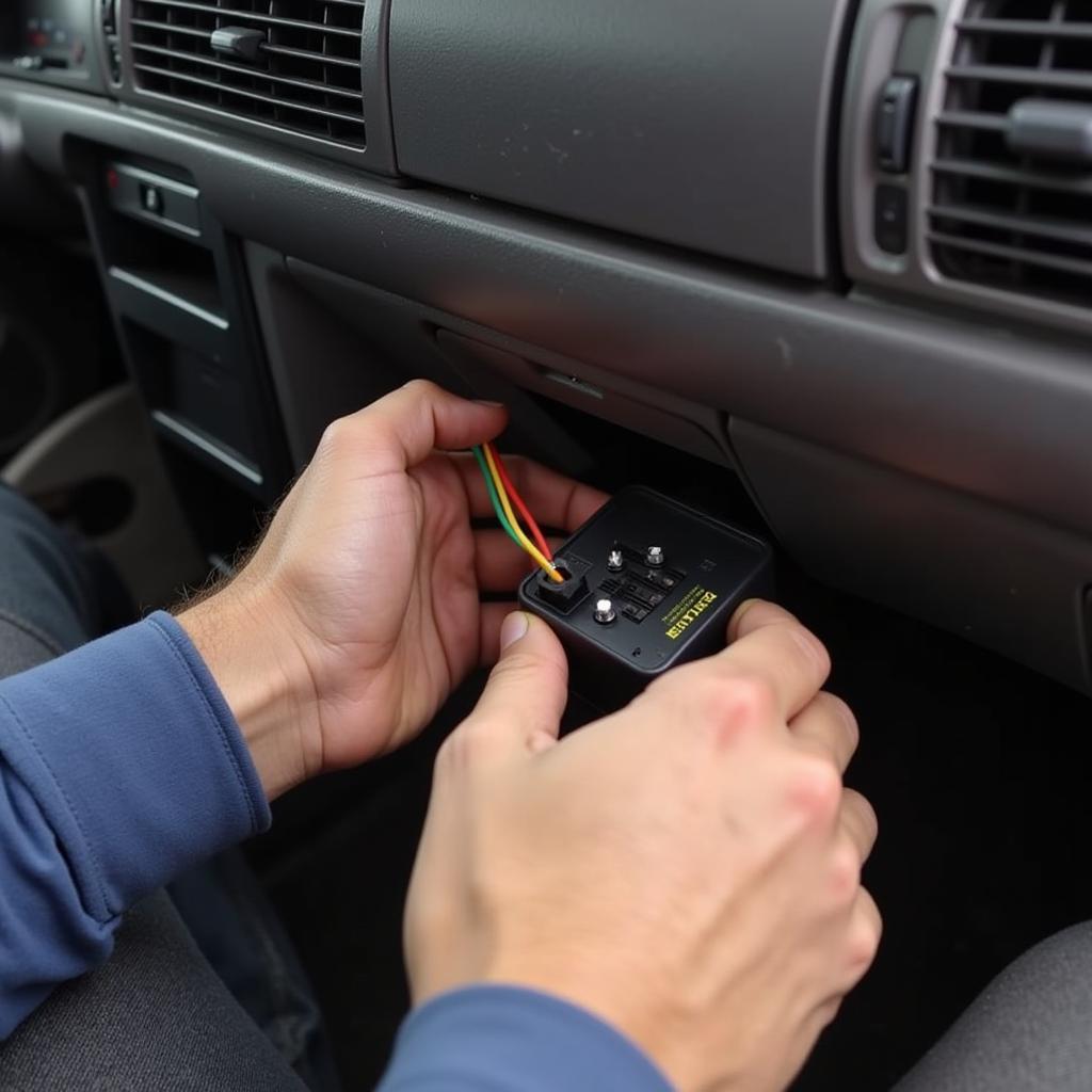 Testing the Parking Brake Warning Light Switch