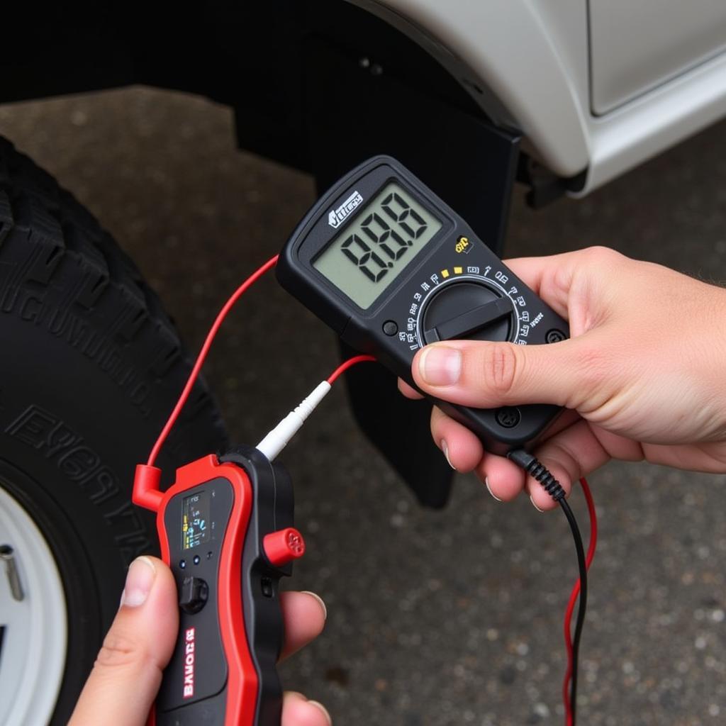 Testing the Output of a Trailer Brake Controller