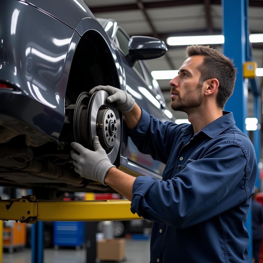 Toyota Camry Brake Inspection