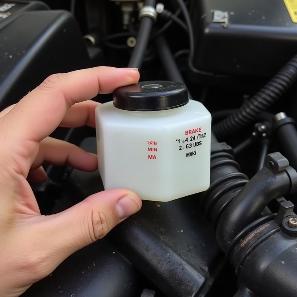 Toyota FJ62 Brake Fluid Reservoir