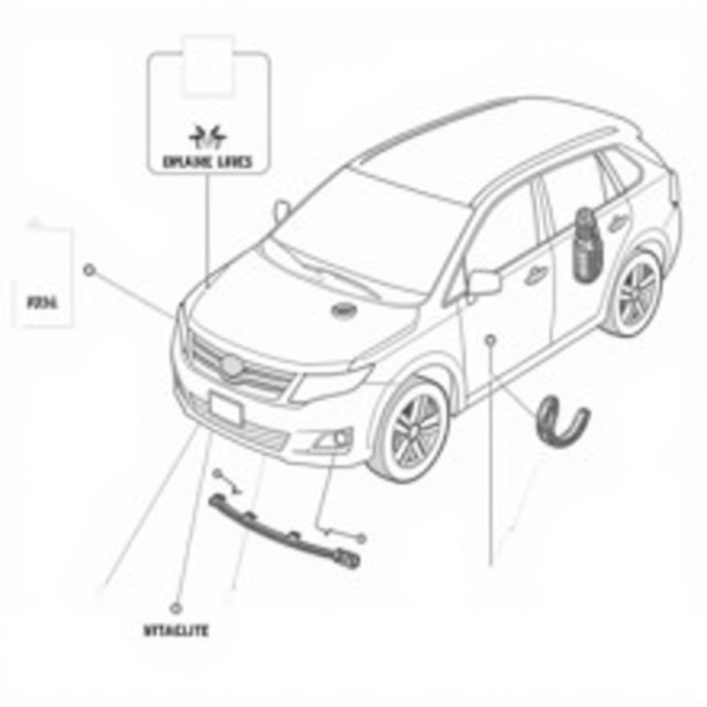 Toyota Venza Brake System Diagram