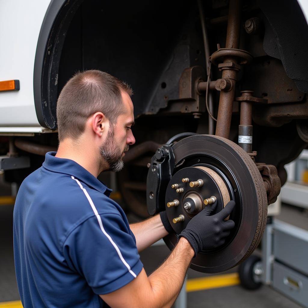 Trailer Brake System Inspection