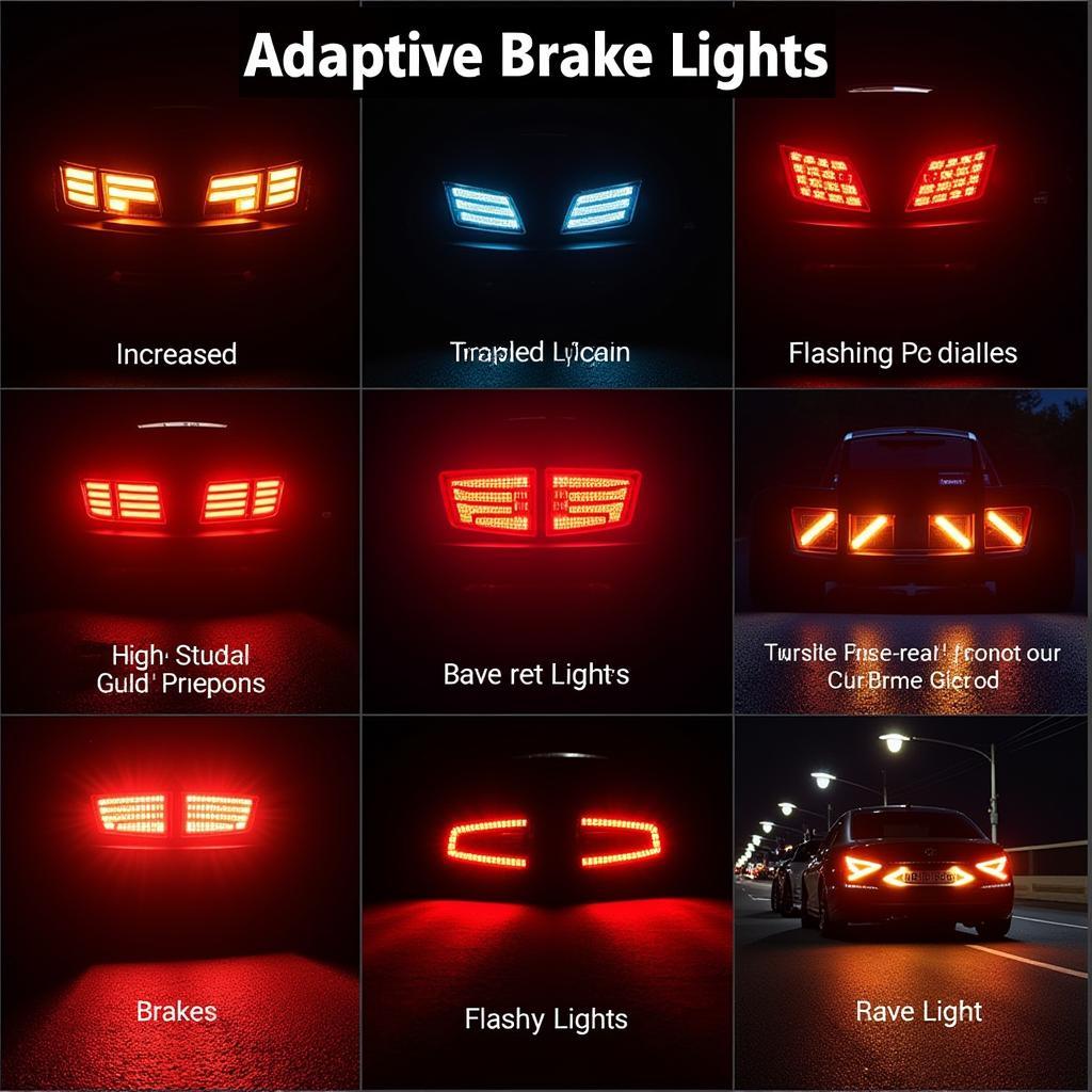 Different Types of Adaptive Brake Lights