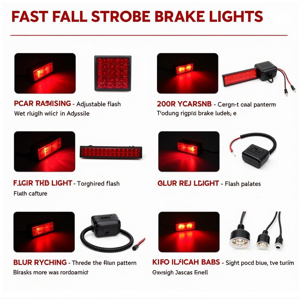 Types of Strobe Brake Light Kits