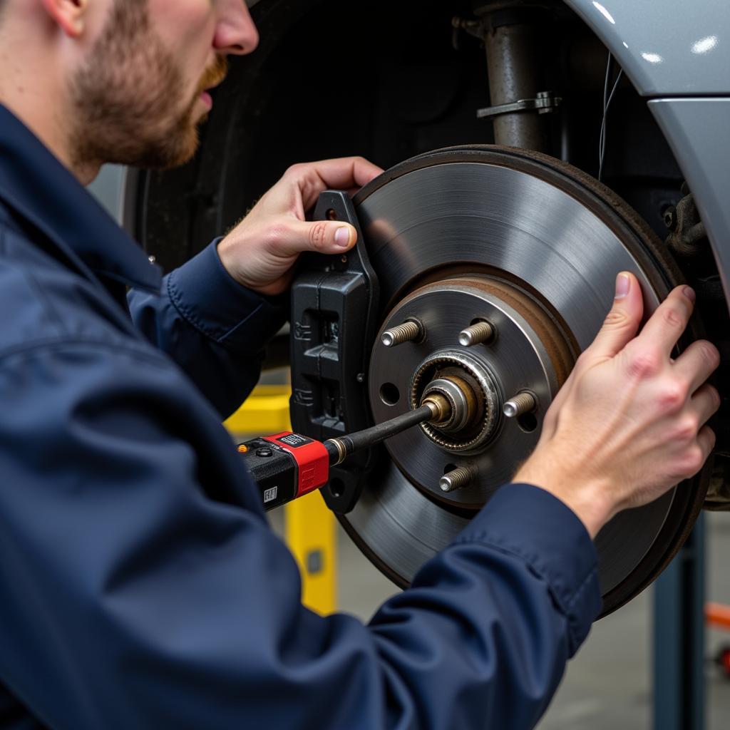 Volvo V50 Brake Inspection